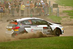 Georgie Megennis / Michael Szewczyk Ford Fiesta Rally3 on SS1, Soo Pass I.