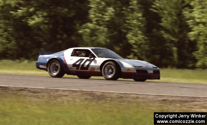 Jim Derhaag debuted his new Pontiac Trans-Am in the GT-1 class.
