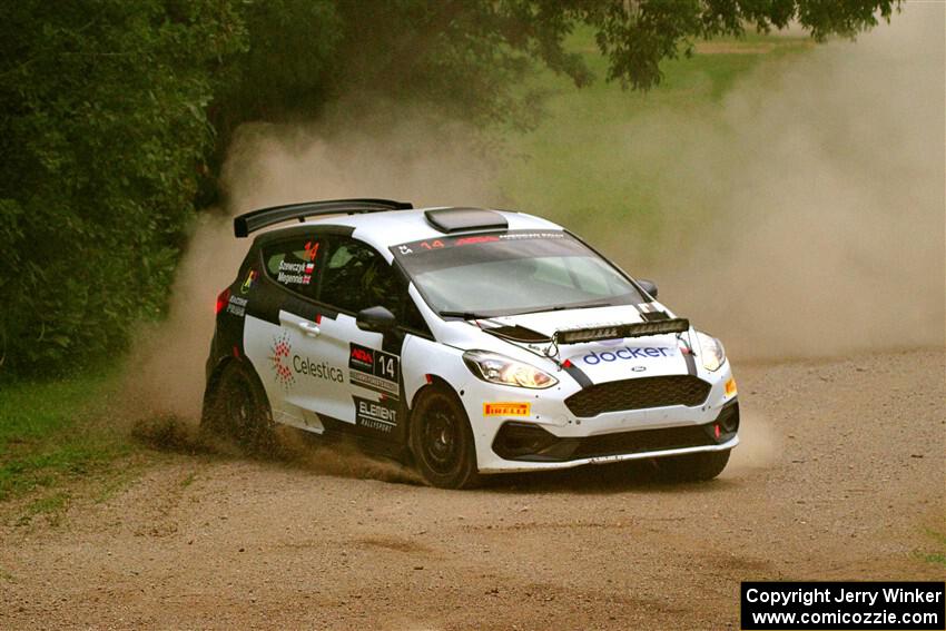 Georgie Megennis / Michael Szewczyk Ford Fiesta Rally3 on SS1, Soo Pass I.