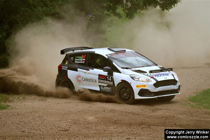 Georgie Megennis / Michael Szewczyk Ford Fiesta Rally3 on SS1, Soo Pass I.