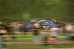 Travis Pastrana / Rhianon Gelsomino Subaru WRX ARA25L on SS1, Soo Pass I.