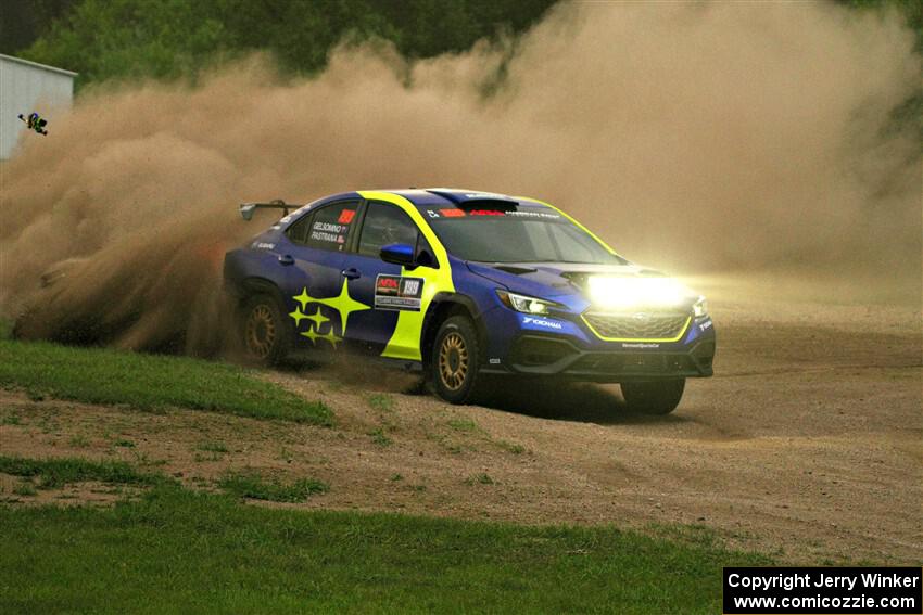 Travis Pastrana / Rhianon Gelsomino Subaru WRX ARA25L on SS1, Soo Pass I.
