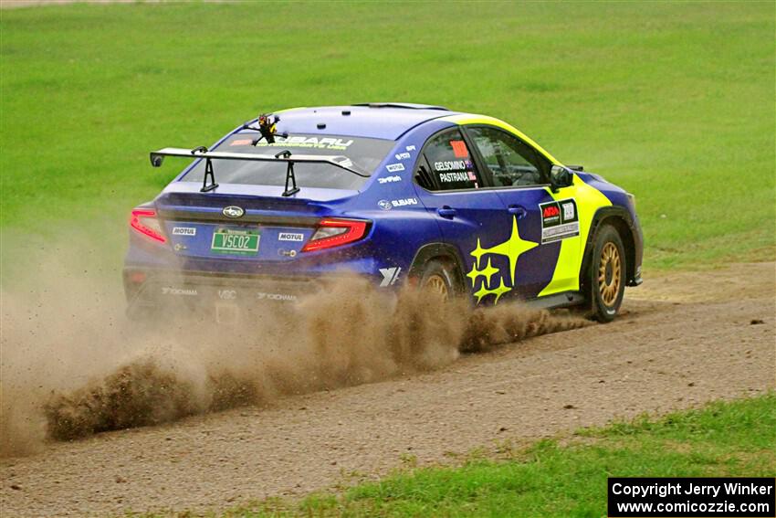 Travis Pastrana / Rhianon Gelsomino Subaru WRX ARA25L on SS1, Soo Pass I.
