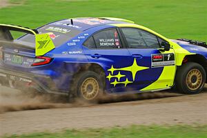 Brandon Semenuk / Keaton Williams Subaru WRX ARA25 on SS1, Soo Pass I.