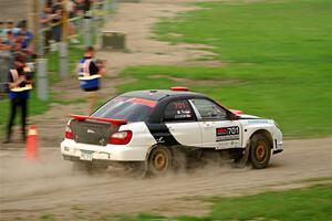 Jason Cook / Maggie Tu Subaru WRX on SS2, Soo Pass II.