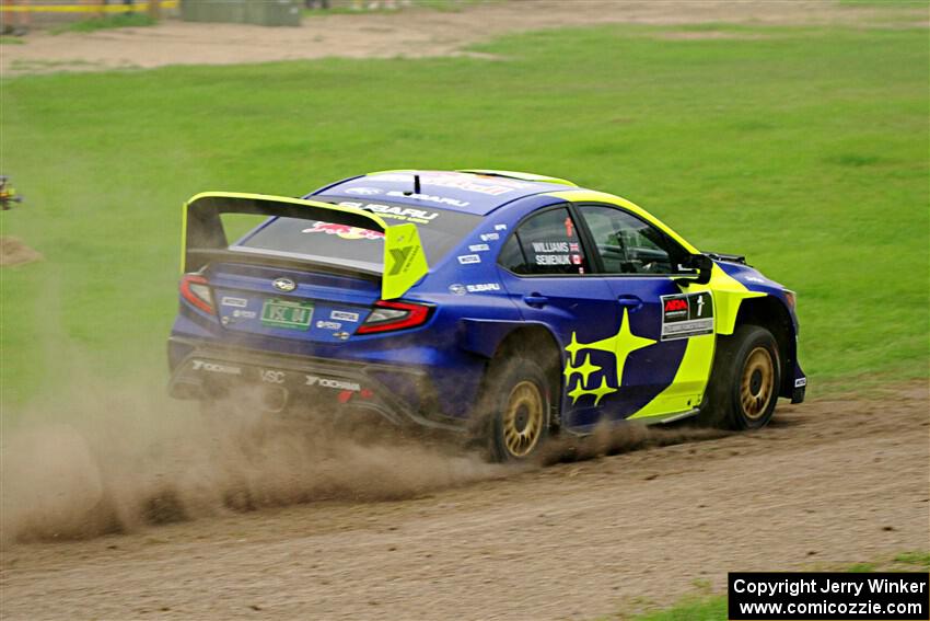 Brandon Semenuk / Keaton Williams Subaru WRX ARA25 on SS1, Soo Pass I.