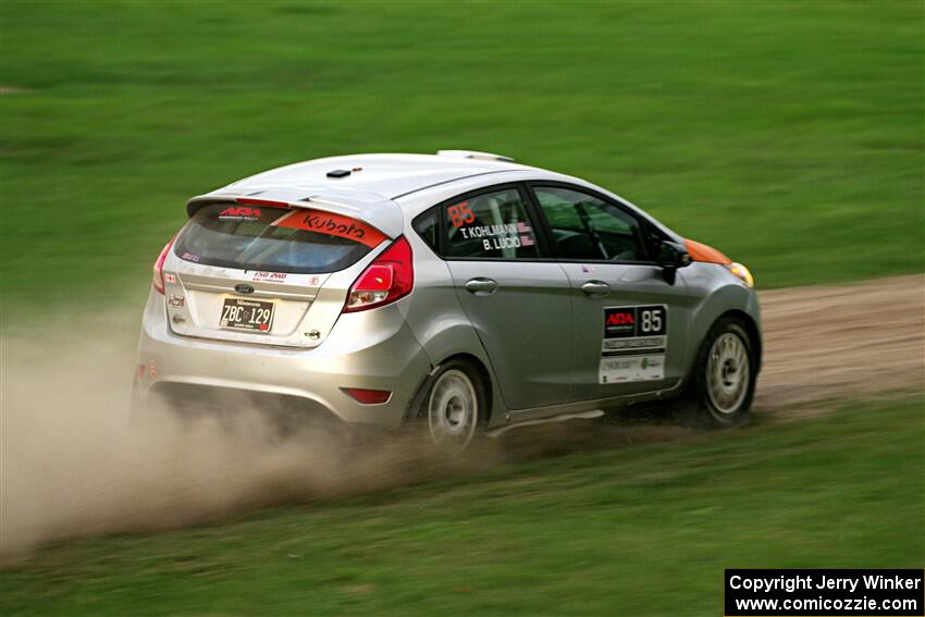 Brent Lucio / Tim Kohlmann Ford Fiesta on SS2, Soo Pass II.