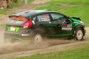 Nick Tippman / David Tippman Ford Fiesta ST on SS2, Soo Pass II.
