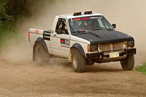 Scott Parrott / Shawn Silewski Chevy S-10 on SS2, Soo Pass II.