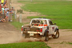 Scott Parrott / Shawn Silewski Chevy S-10 on SS2, Soo Pass II.