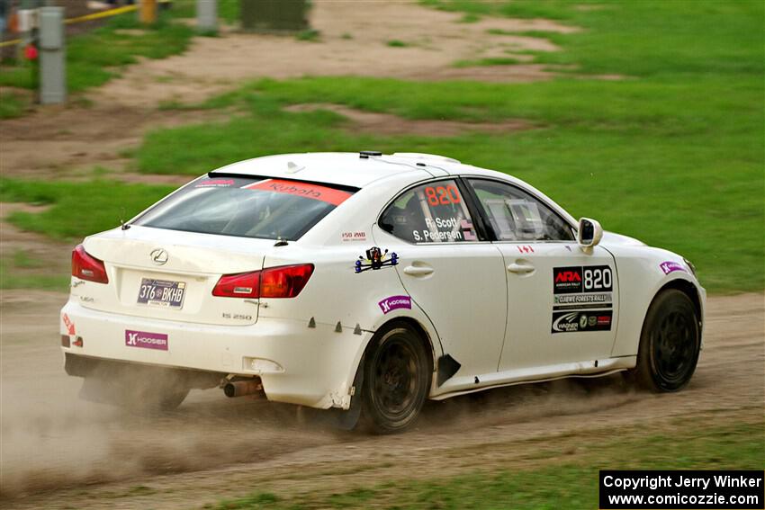Scott Pedersen / Ryan Scott Lexus IS250 on SS2, Soo Pass II.