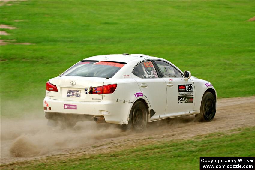 Scott Pedersen / Ryan Scott Lexus IS250 on SS2, Soo Pass II.