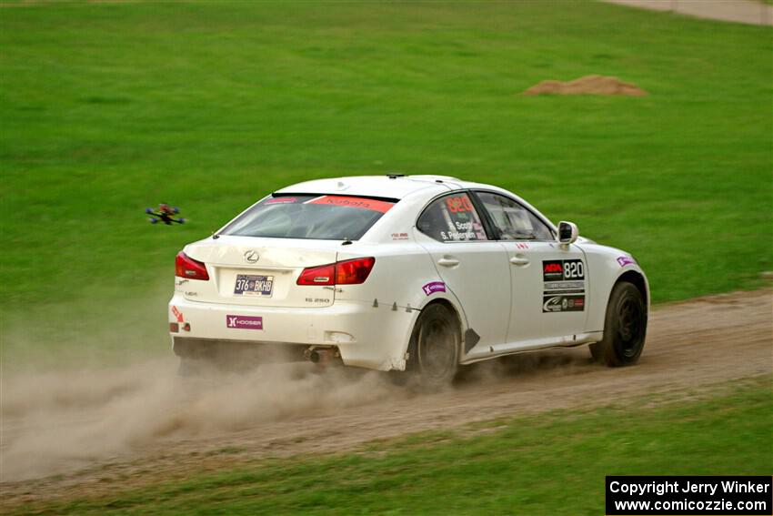 Scott Pedersen / Ryan Scott Lexus IS250 on SS2, Soo Pass II.