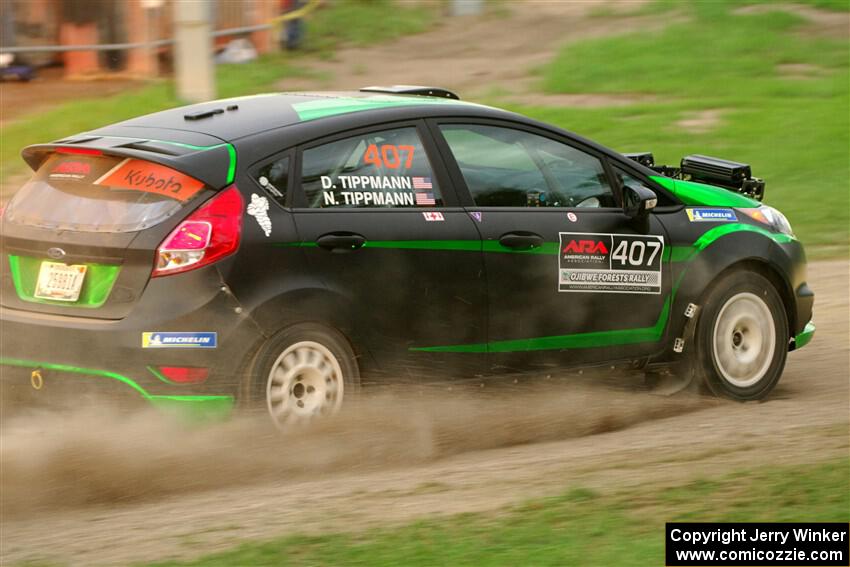 Nick Tippman / David Tippman Ford Fiesta ST on SS2, Soo Pass II.