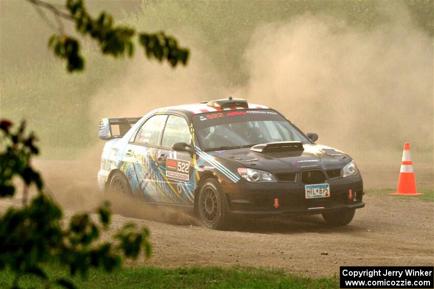 Matt James / Jackie James Subaru Impreza on SS2, Soo Pass II.