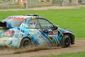 Matt James / Jackie James Subaru Impreza on SS2, Soo Pass II.