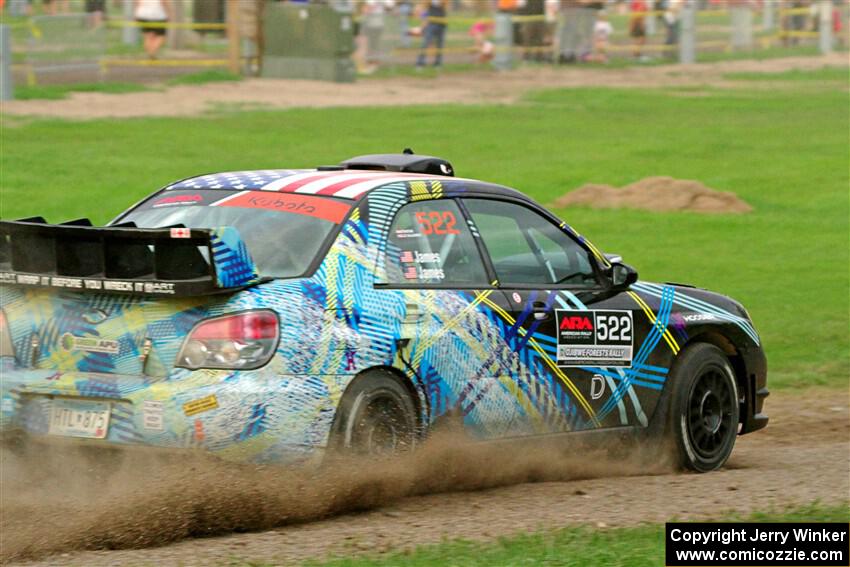 Matt James / Jackie James Subaru Impreza on SS2, Soo Pass II.