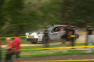 Peter Farrow / Jackson Sedivy Subaru WRX on SS2, Soo Pass II.