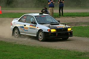 Jack Nelson / Isaac Zink Subaru Impreza on SS2, Soo Pass II.