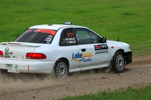 Jack Nelson / Isaac Zink Subaru Impreza on SS2, Soo Pass II.