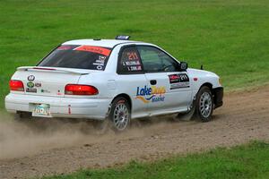 Jack Nelson / Isaac Zink Subaru Impreza on SS2, Soo Pass II.