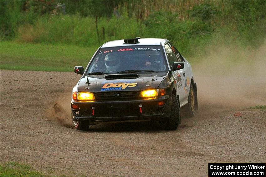 Jack Nelson / Isaac Zink Subaru Impreza on SS2, Soo Pass II.