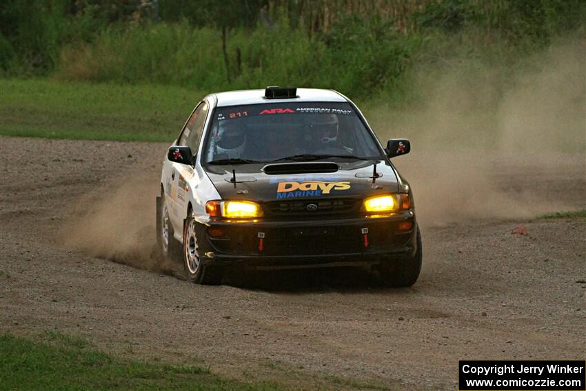 Jack Nelson / Isaac Zink Subaru Impreza on SS2, Soo Pass II.