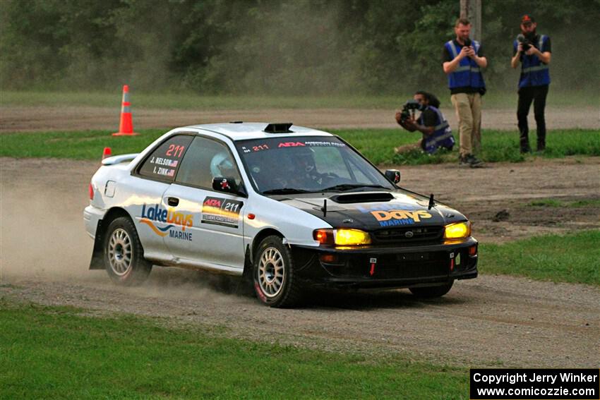 Jack Nelson / Isaac Zink Subaru Impreza on SS2, Soo Pass II.