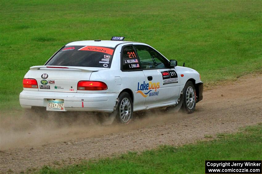 Jack Nelson / Isaac Zink Subaru Impreza on SS2, Soo Pass II.