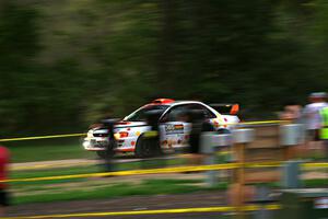 Richard Donovan / Greg Donovan Subaru Impreza on SS2, Soo Pass II.