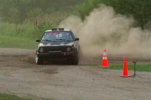 Andy Cowan / John Vinti VW Jetta VR6 on SS2, Soo Pass II.