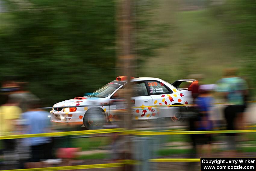Richard Donovan / Greg Donovan Subaru Impreza on SS2, Soo Pass II.