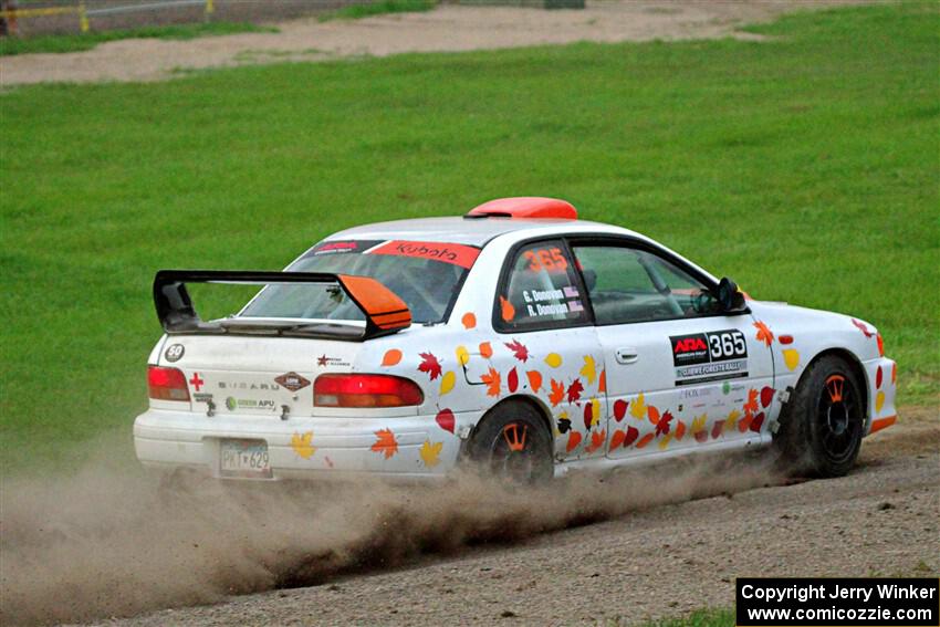 Richard Donovan / Greg Donovan Subaru Impreza on SS2, Soo Pass II.