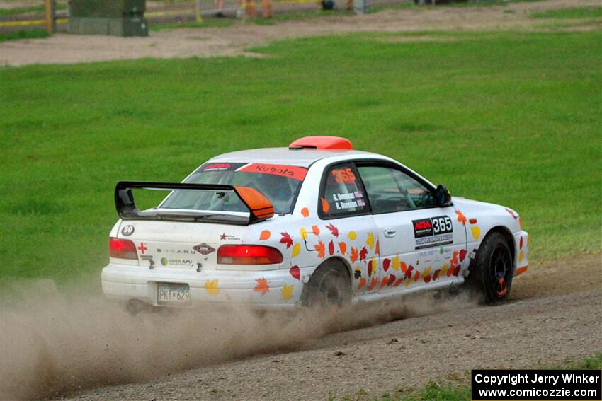 Richard Donovan / Greg Donovan Subaru Impreza on SS2, Soo Pass II.