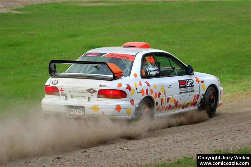 Richard Donovan / Greg Donovan Subaru Impreza on SS2, Soo Pass II.