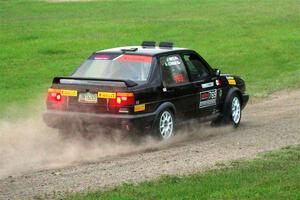 Andy Cowan / John Vinti VW Jetta VR6 on SS2, Soo Pass II.
