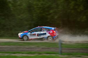 Mark Tabor / Kathryn Hansen Ford Fiesta ST on SS2, Soo Pass II.