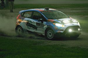 Mark Tabor / Kathryn Hansen Ford Fiesta ST on SS2, Soo Pass II.
