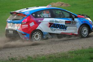 Mark Tabor / Kathryn Hansen Ford Fiesta ST on SS2, Soo Pass II.