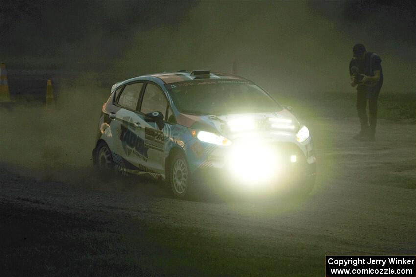 Mark Tabor / Kathryn Hansen Ford Fiesta ST on SS2, Soo Pass II.