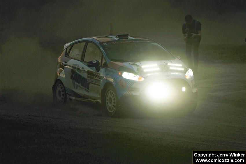 Mark Tabor / Kathryn Hansen Ford Fiesta ST on SS2, Soo Pass II.
