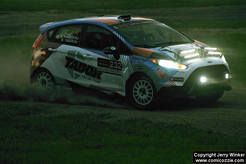 Mark Tabor / Kathryn Hansen Ford Fiesta ST on SS2, Soo Pass II.