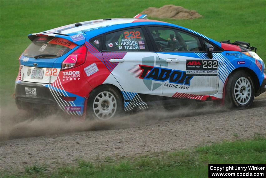 Mark Tabor / Kathryn Hansen Ford Fiesta ST on SS2, Soo Pass II.