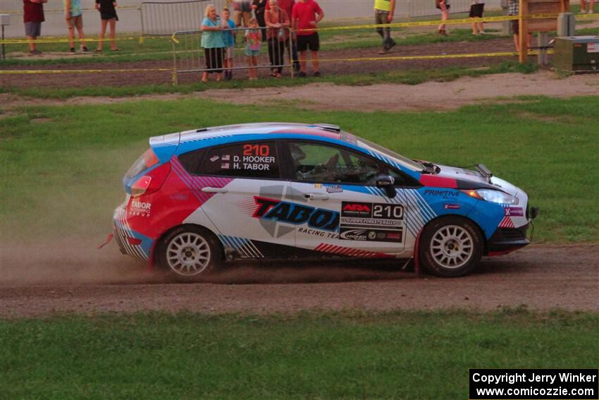 Henry Tabor / Dylan Hooker Ford Fiesta ST on SS2, Soo Pass II.