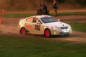 Richo Healey / Michelle Miller Lexus IS350 on SS2, Soo Pass II.