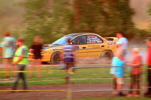 Steve Gingras / Katie Gingras Subaru Impreza on SS2, Soo Pass II.