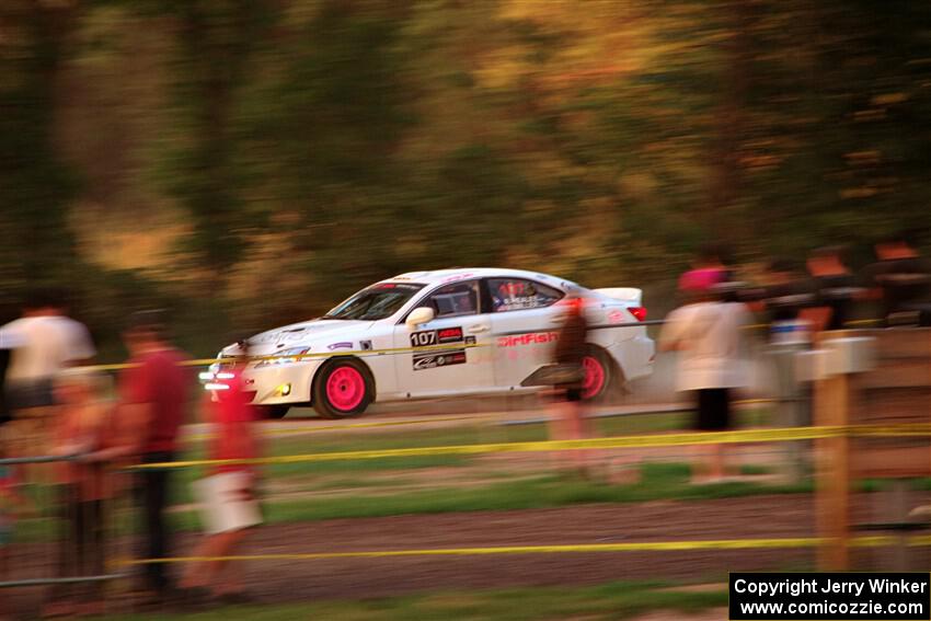 Richo Healey / Michelle Miller Lexus IS350 on SS2, Soo Pass II.