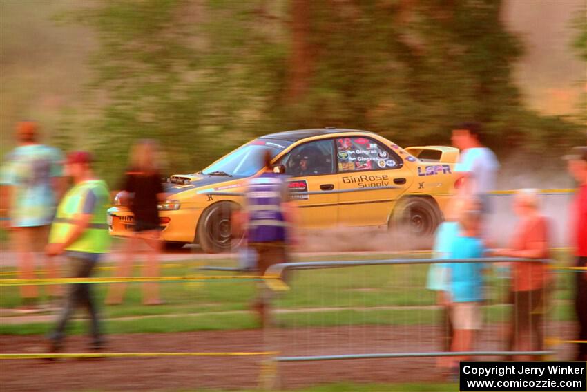 Steve Gingras / Katie Gingras Subaru Impreza on SS2, Soo Pass II.