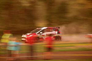 Madelyn Tabor / Sophia McKee Ford Fiesta Rally3 on SS2, Soo Pass II.