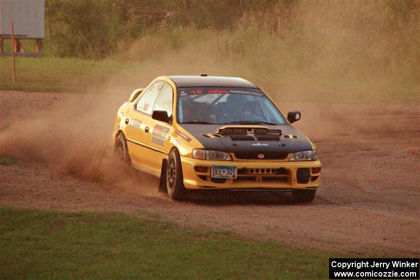 Steve Gingras / Katie Gingras Subaru Impreza on SS2, Soo Pass II.